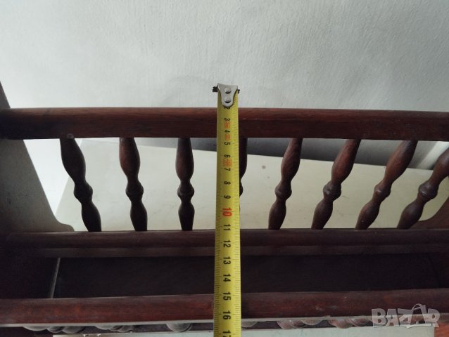 Стара поставка за вестници,списания, снимка 6 - Други ценни предмети - 42185478