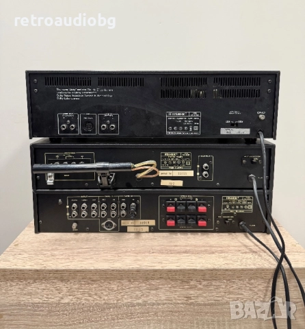 🔊Ретро аудио сет Fisher - триглав дек, усилвател и тунер + опция тонколони Fisher🔊, снимка 6 - Аудиосистеми - 52452783