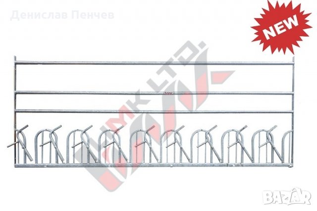 Хранителни решетки със заключващ механизъм за овце и кози