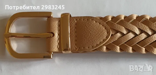 Дамски кожен колан, снимка 4 - Колани - 48460289