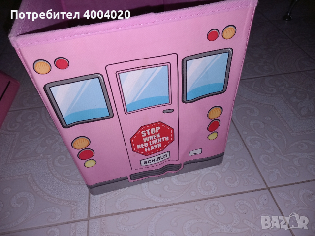 Детски органайзер за момиче тип автобус, снимка 6 - Други - 44637989