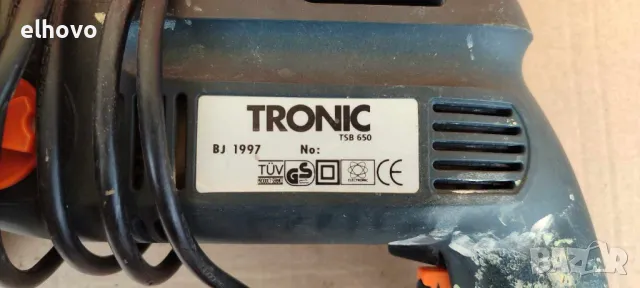 Бормашина ударна Tronic TSB 650, снимка 5 - Бормашини - 48628658