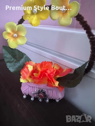 кошници с цветя, снимка 12 - Декорация за дома - 53645147