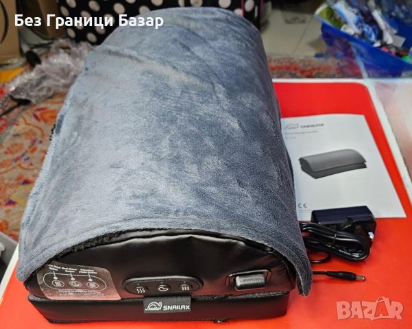 Нова Вибрираща Подложка за Крака с Отопление - Комфорт и Облекчение Snailax, снимка 10 - Други - 44149992