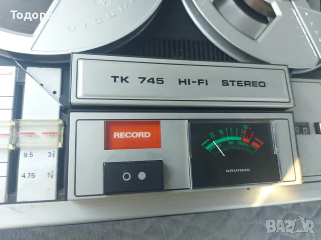 Grundig TK745 HiFi Stereo Reel to Reel Tape Recorder, снимка 6 - Декове - 48806145