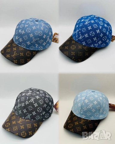 шапки с козирка gucci prada louis vuitton philipp plein , снимка 6 - Шапки - 51678361