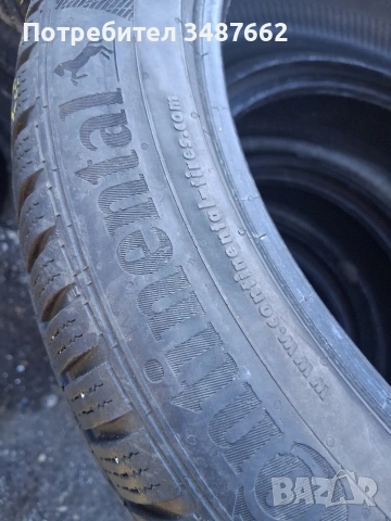 215 50 18 Континентал 2бр зимни дот 2020г , снимка 4 - Гуми и джанти - 53164910