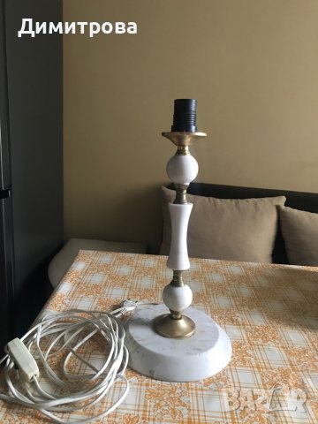 Лампион /нощна лампа/ от мрамор