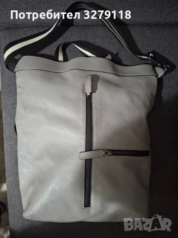 Кожена чанта Musette, снимка 3 - Чанти - 52648767