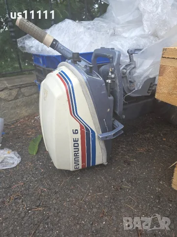 извънбордов двигател evinrude 6 , снимка 2 - Воден транспорт - 56164230