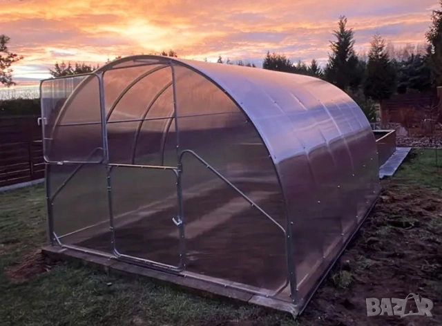 Оранжерии с поликарбонат 3х6 — профил 40×20 • без заварки • доставка, снимка 5 - Оранжерии - 53613879