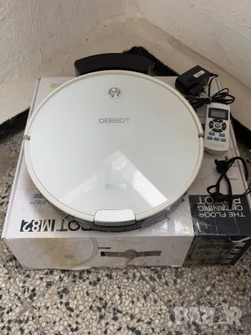 Прахосмукачка Робот Ecovacs Deebot DM82 – Мощно Засмукване, 4 Режима, 2600mAh + Дистанционно!