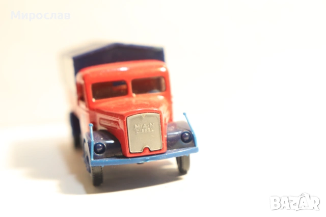H0 1/87 MAN КАМИОН МОДЕЛ ТИР, снимка 2 - Колекции - 53200980
