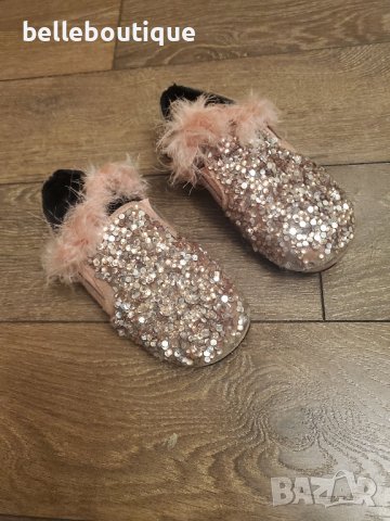 Страхотни обувки с камъни и перца 29 номер, снимка 3 - Детски обувки - 41524692