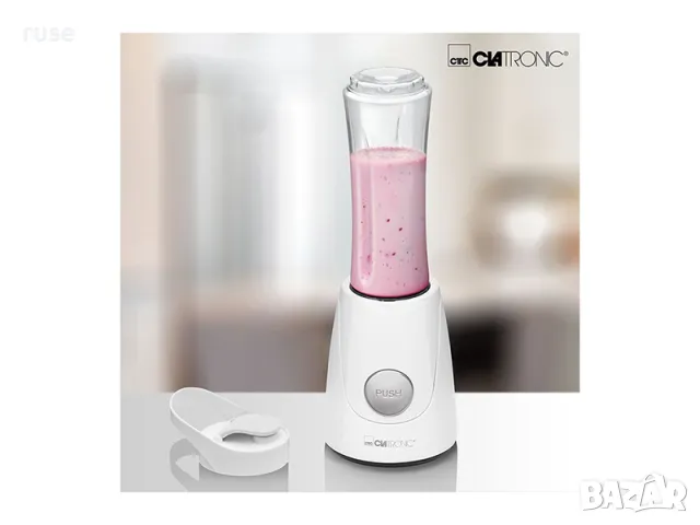 НОВИ! Блендер Clatronic Smoothie-Maker с капачка за пиене и рецепти, снимка 5 - Блендери - 48778095