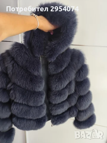 естествена кожа и естествен косъм мл 350лв, снимка 1