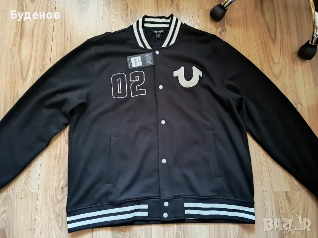 яке True Religion 02 Varsity Jacket - 2XL, снимка 4 - Якета - 49549329