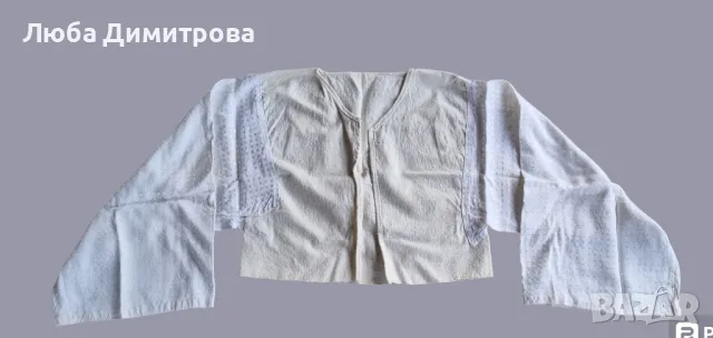 Автентична риза/ръкави за елховска носия