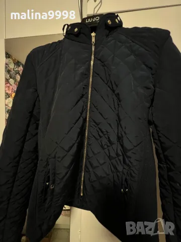 Тъмно синьо дамско яке , снимка 2 - Якета - 48492393