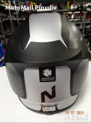 Каска nitro n3100 satin black gun нова мото каска шлем xs s m l xl xxl, снимка 3 - Аксесоари и консумативи - 49174673