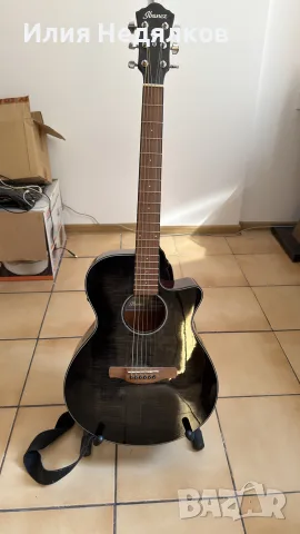 Електро-акустична китара Ibanez - AEG70 + Стойка за китара Ibanez - ST201 в гаранция 