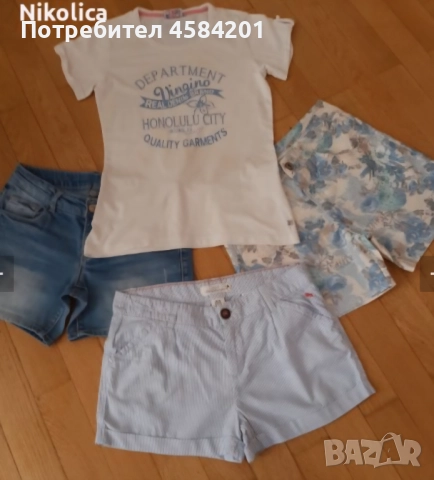 Детски дрехи ZARA,DKNY,LCW,H&M,Vigino за 14 г.момиче, снимка 2 - Детски къси панталони - 51594362