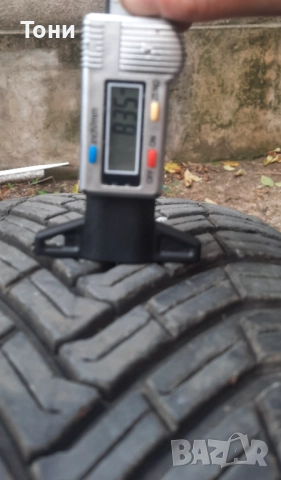 2 броя зимни гуми 215 55 17 Continental dot22, снимка 3 - Гуми и джанти - 52350976