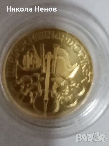 24 карата златна монета 3.11гр., снимка 2 - Колекции - 44381865