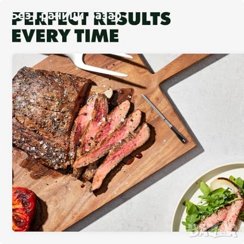 Нов Дигитален смарт термометър за месо BBQ грил фурна с 5 сензора и смарт хъб, снимка 9 - Други - 52828091