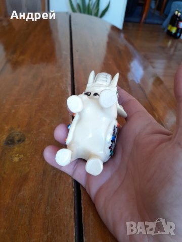 Стар сувенир слон #4, снимка 6 - Други ценни предмети - 34704774