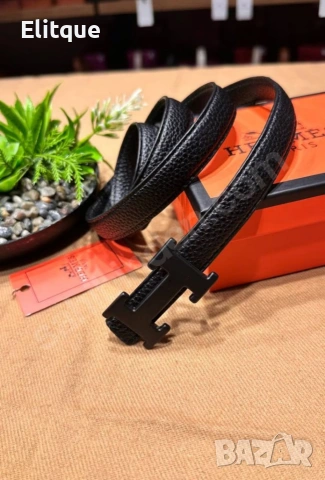 колани от естествена кожа в кутия hermes , снимка 6 - Колани - 53216909