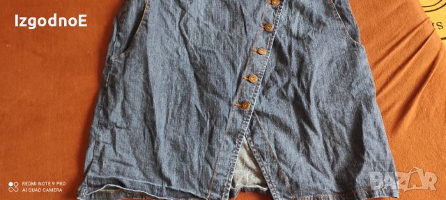 Л/ХЛ страхотна дънкова рокля , снимка 6 - Рокли - 41594330