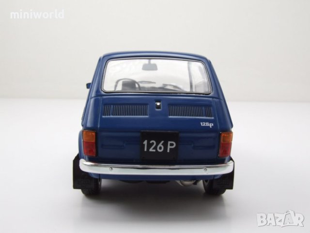 Fiat Polski 126p малко Полско Фиатче 1972 - мащаб 1:18 MCG моделът е нов в кутия, снимка 6 - Колекции - 40330281