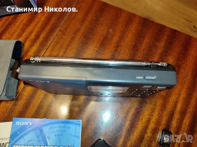 Радио Sony ICF-SW7600G FM Stereo/SW/MW/LW PLL World Radio., снимка 8 - Радиокасетофони, транзистори - 55973812