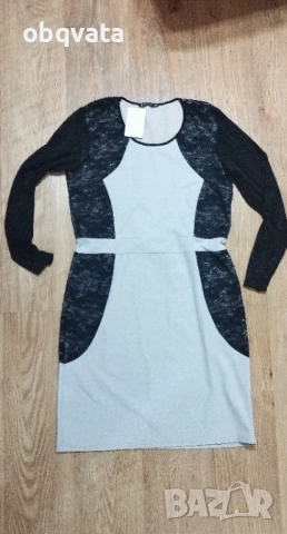 НОВА Дамска рокля с дълъг ръкав 