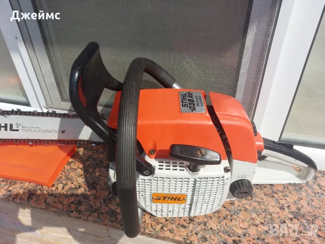 Резачка Stihl 038AV electronic quickstop , снимка 5 - Градинска техника - 55920399