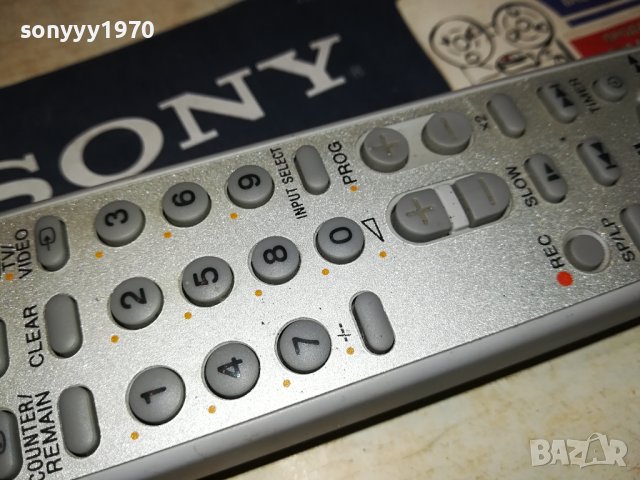 SONY RMT-V406 VIDEO REMOTE SWISS 2908231219, снимка 8 - Дистанционни - 42008726