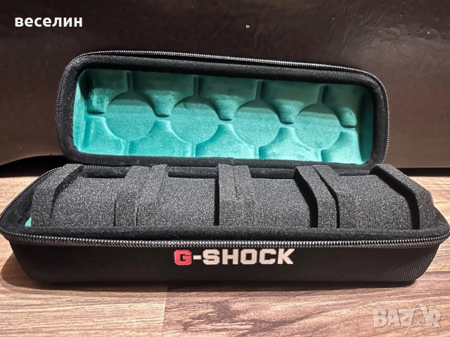 Преносим твърд калъф Casio G-Shock с цип за 4 часовника, снимка 4 - Други - 48617220