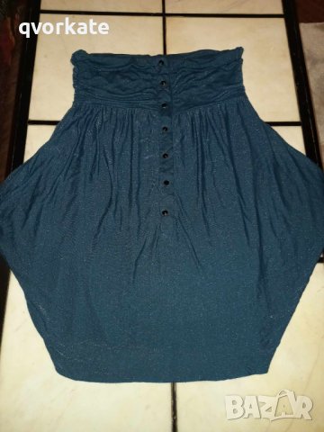Синьо зелена рокля VERO MODA, снимка 1 - Рокли - 41621085