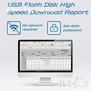 Ситема за отчитане на работното време с пръстов отпечатък Diseleri модел A2, снимка 6 - Друго търговско оборудване - 41749130