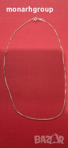 Сребърна верижка, снимка 7 - Колиета, медальони, синджири - 52713769