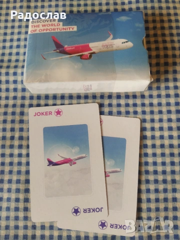 WIZZ нови карти за игра , снимка 5 - Карти за игра - 53264325