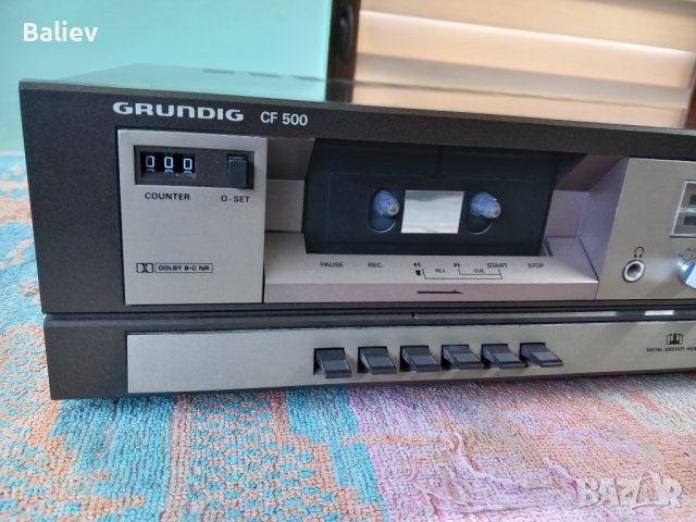GRUNDIG CF 500 Stereo Cassette Deck , снимка 6 - Декове - 42181884