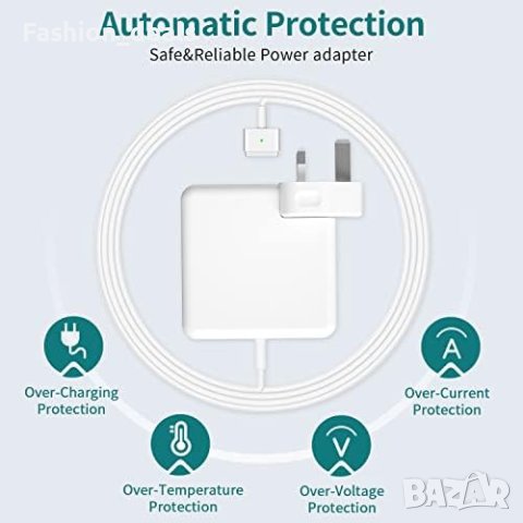 Ново Зарядно устройство за Mac Book Pro 85 W/резервен захранващ адаптер с T-Tip, снимка 5 - Захранвания и кутии - 41651409