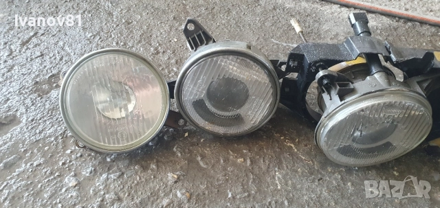 Фарове и маска с бъбреци за бмв е34 , снимка 2 - Части - 51603171