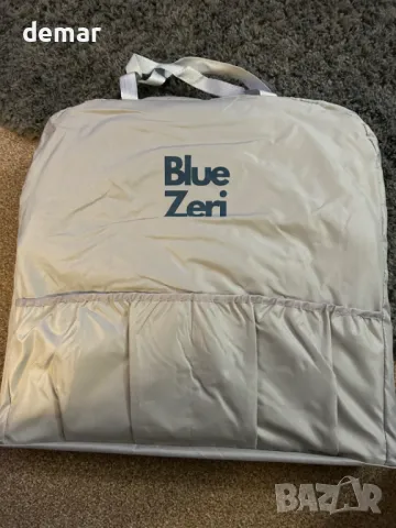 Blue Zeri бебешко легло, леко и компактно, за пътуване и къмпинг, сиво, снимка 9 - Други - 49711475