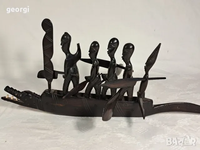 стара африканска дърворезба от абанос  20/3