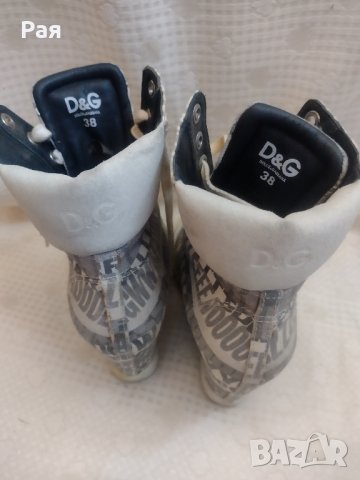 Оригинални боти на платформа Dolce & Gabbana, снимка 16 - Дамски боти - 41689631