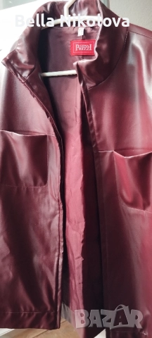 Дамско яке екокожа , снимка 10 - Якета - 52108239