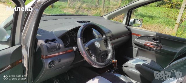 VW Sharan 2.0 TDi 136 к.с, снимка 12 - Автомобили и джипове - 40760524